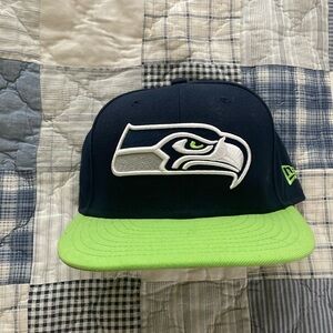 Seattle Seahawks 7 3/8 fitted hat